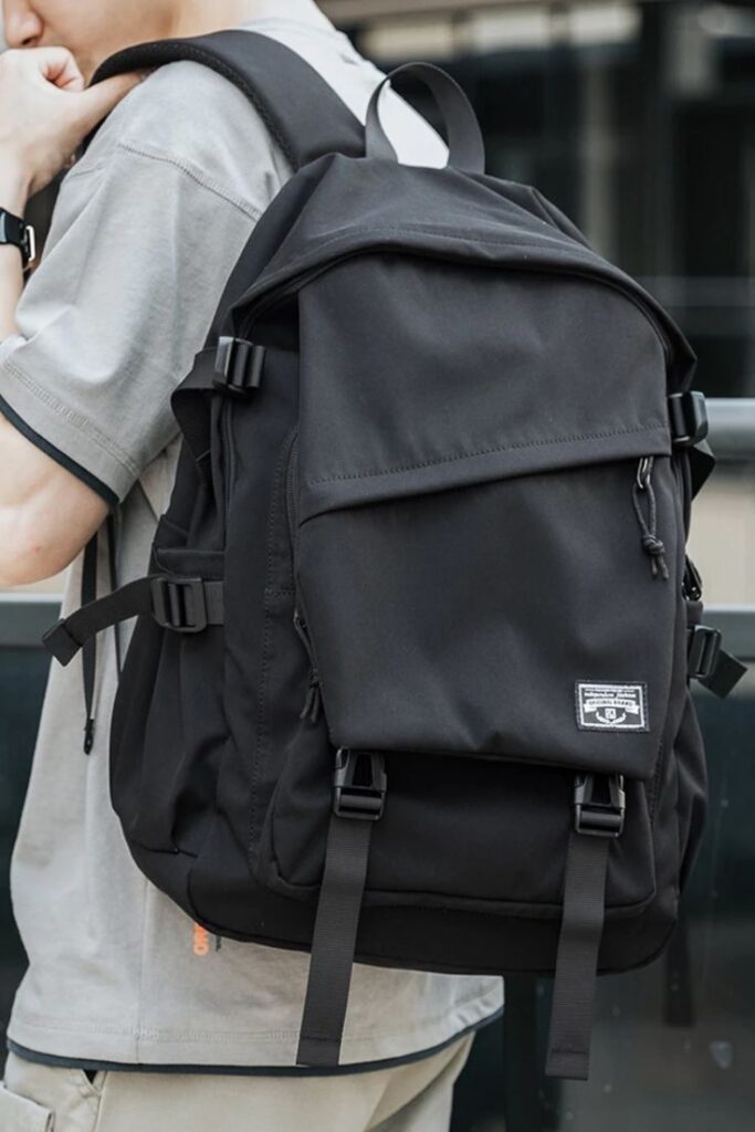 Legend Industries backpack in sleek modern design, built with durable materials for daily use, travel, and training gear storage.